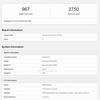 Результат Geekbench для Galaxy A36