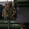 M270A2 multiple launch rocket systems in action