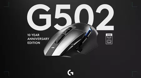Logitech презентує обмежену серію алюмінієвої миші G502 X Plus AL Edition на честь 10-річчя
