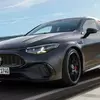Прев'ю електричного седана Mercedes-AMG CLA 45 - вид збоку