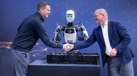 Mercedes інвестував у роботів Apptronik і вже випробовує їх на своїх заводах