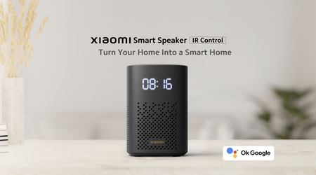 Xiaomi Smart Speaker: розумна колонка з LED-екраном, ІЧ-датчиком для керування технікою, підтримкою Google Assistant та Chromecast за $63
