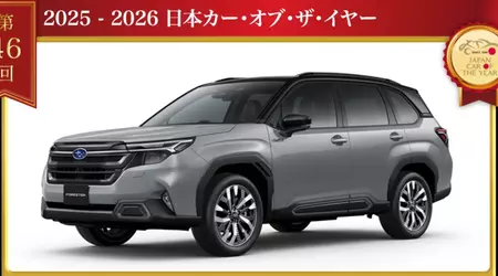 Subaru Forester назван автомобілем року в Японії 2025-2026