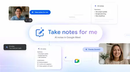 Google Meet's AI note-taker is now open to individual users — for $20 a month