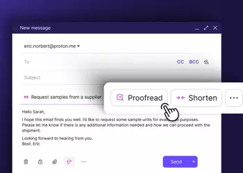 Proton Mail выпускает Scribe: безопасный искусственный интеллект для написания электронных писем