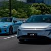 Nissan N7 поруч із GT-R