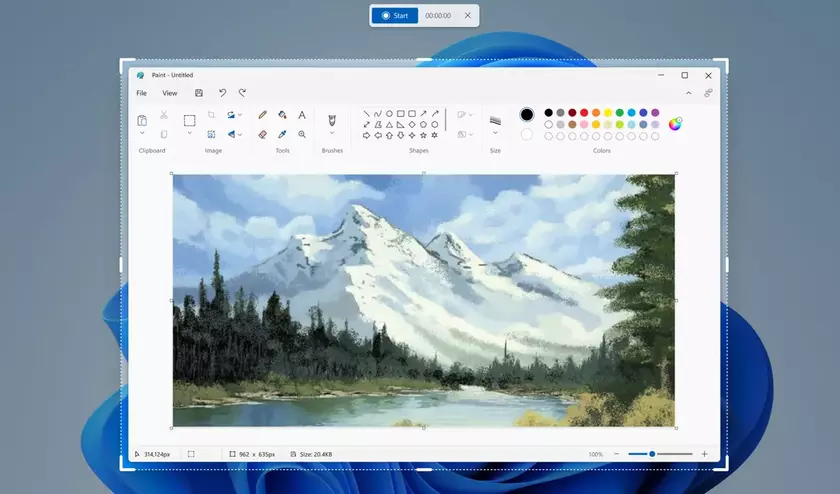 В Windows 11 добавят встроенную возможность записи экрана