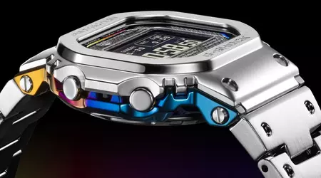 Casio Unveils Stunning New G-Shock: Rainbow Gradient Meets Classic Design in Full-Metal Watch