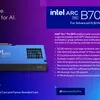 Мініатюра Intel Arc Pro B70 - вид спереду