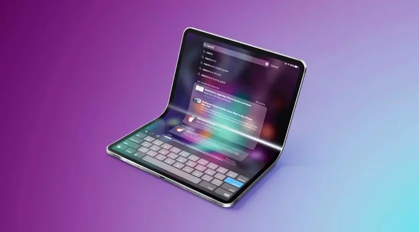Подглядываем в будущее: концепт-арт складного устройства от Apple