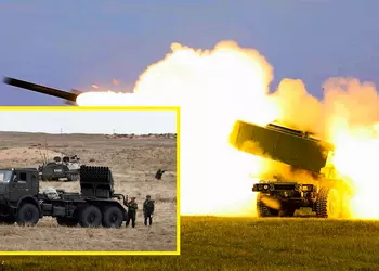 HIMARS уничтожил редкую российскую реактивную систему залпового огня 2Б26 «Град-К»