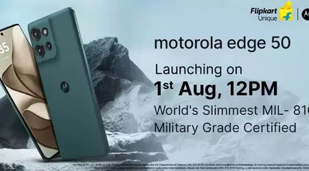Motorola Edge 50 c захистом MIL-STD-810 і камерою Sony LYT-700C дебютує 1 серпня