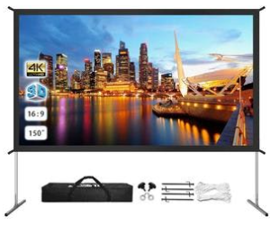 JWSIT Projector Screen with Stand