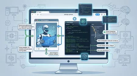 Grok goes hands-on: terminal access, a coding agent, and faster design edits