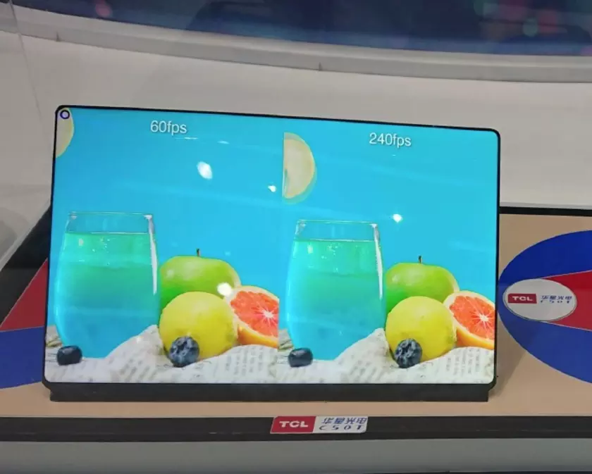 TCL WQ Gaming Tablet Display: «дырявый» дисплей для игровых планшетов с частотой обновления картинки 240 Гц