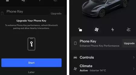 Tesla додасть підтримку Ultra-Wide Band у свій застосунок для Android