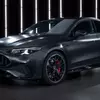 Прев'ю електричного седана Mercedes-AMG CLA 45 - передній вигляд