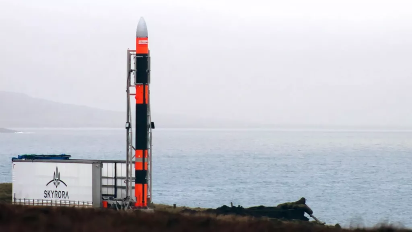 Skyrora впервые запустил суборбитальную ракету Skylark L, но она упала в Норвежское море в 500 м от стартовой площадки