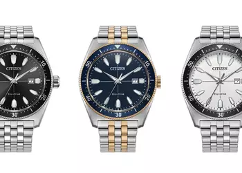 Citizen представила три новые модели Men's Sport с технологией Eco-Drive