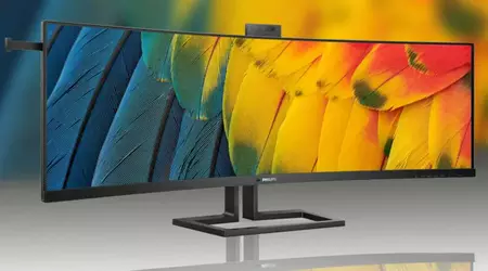 Philips представив надширококутний 5K-монітор із радіусом кривини 1500R за £940
