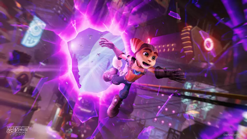 Новый взгляд на Ratchet &amp; Clank: Rift Apart - захватывающий скриншот