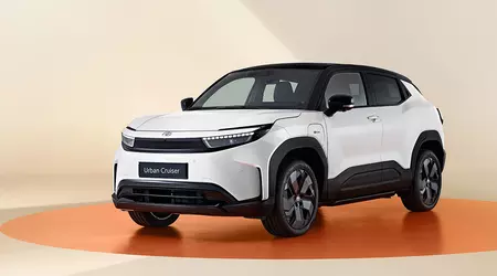 The new Toyota Urban Cruiser EV electric crossover has 49 kWh and 61 kWh batteries, front- and all-wheel drive versions