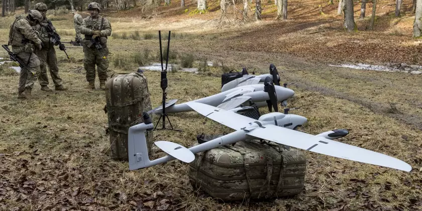 Как американские военные используют немецкие дроны Vector для разведывательных миссий