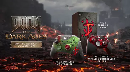 Microsoft представила колекцію аксесуарів для Xbox у стилістиці DOOM: The Dark Ages