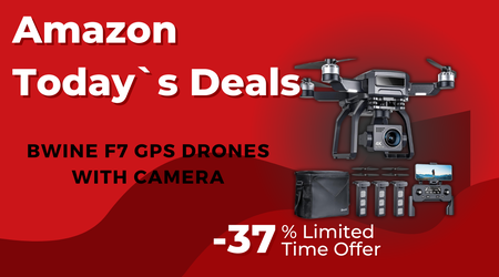 Bwine F7 GPS Drone with 4K Camera – Now $230 Off!