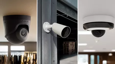 TurretCam, BulletCam і DomeCam Mini: нові камери безпеки Ajax Systems з роздільною здатністю до 4K и захистом IP65