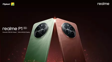 realme P1 5G: OLED-дисплей на 120 Гц, чип MediaTek Dimensity 7050, захист IP54 та батарея на 5000 мАг із зарядкою на 45 Вт за ціною від $190
