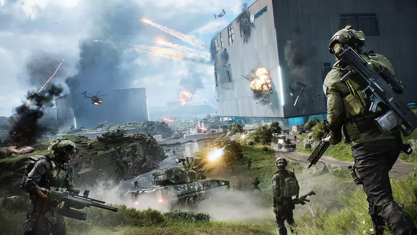 Погружение в будущее: новый скриншот Battlefield 2042 поражает воображение