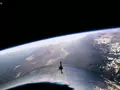 Космоплан достигает границы космоса