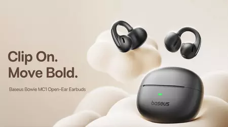 Альтернатива Huawei FreeClip: нові навушники Baseus Bowie MC1 з Bluetooth 5.4
