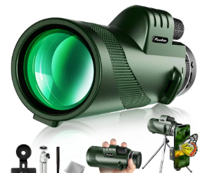 Pankoo Monocular Telescope with Smartphone Holder ...