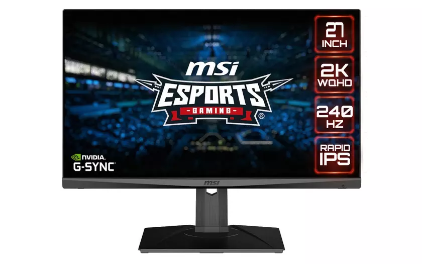 MSI Optix G274QPX: игровой монитор с 2K IPS-экраном на 270 Гц и поддержкой Nvidia G-Sync за $380