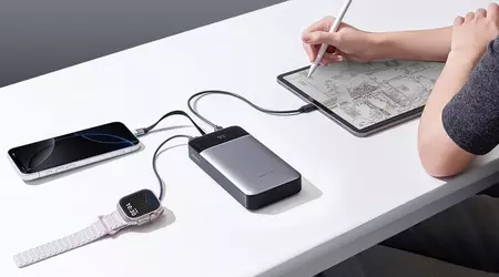 Cuktech 25 SE вийшов глобально: 25 000 мА/г, 100 Вт і вбудований USB-C, але є нюанс при підключенні трьох пристроїв