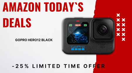 GoPro HERO12 Black Action Camera – Professional 5.3K Recording $91 Off!