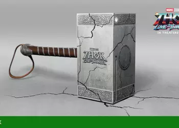 Вот это вещь: Microsoft представила лимитированную Xbox Series X в стиле молота Тора