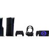 Аксесуари PlayStation 5 у чорному кольорі