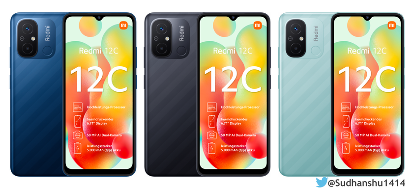 Инсайдер: Xiaomi выпустит бюджетный смартфон Redmi 12C в Европе, новинка будет стоить 170-200 евро