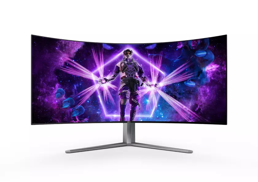 AOC AG456UCZD: 45-дюймовый изогнутый OLED-монитор с поддержкой частоты обновления 240 Гц