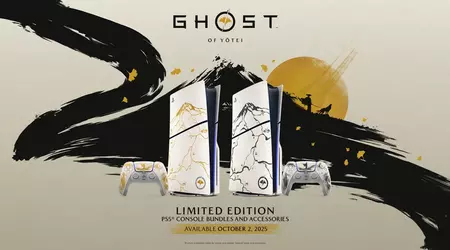 Неймовірно елегантні та стильні лімітовані версії PlayStation 5 і DualSense у стилі Ghost of Yotei можна попередньо замовити з 4 вересня
