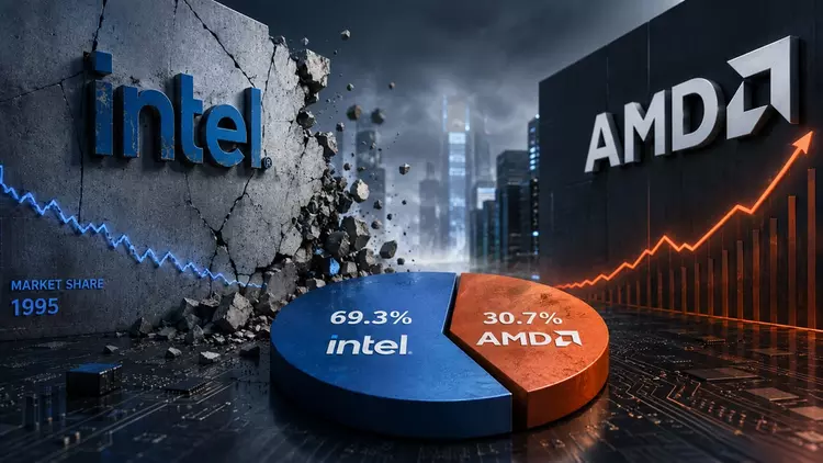 Intel втрачає хватку: частка ринку x86 ...