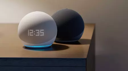 Amazon Echo Dot (5 Gen) з датчиком руху і вбудованим годинником продають зі знижкою $20