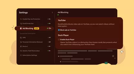 DuckDuckGo bloque désormais les publicités vidéo sur YouTube