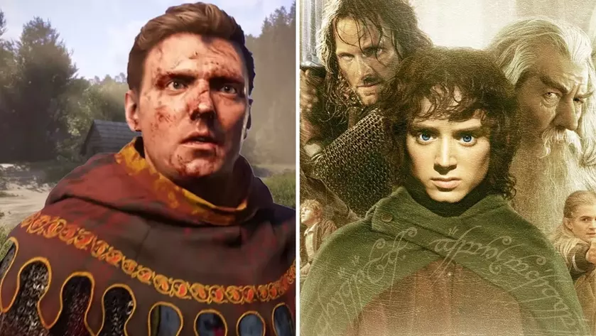Как герои Kingdom Come: Deliverance и 'Властелина колец' переплетаются в одном изображении