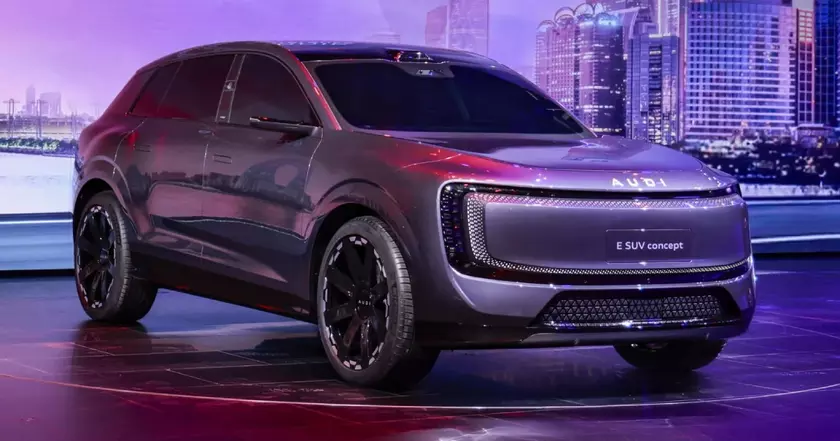 Взгляд в будущее: AUDI E SUV Concept представлен на Guangzhou Auto Show 2026