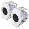 G2000 Pro speakers with transparent enclosure