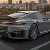 Превью Porsche 911 Turbo S от Techart - вид с боку антикрыла
